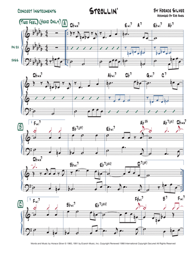 Strollin' (arr. Rob Ames)