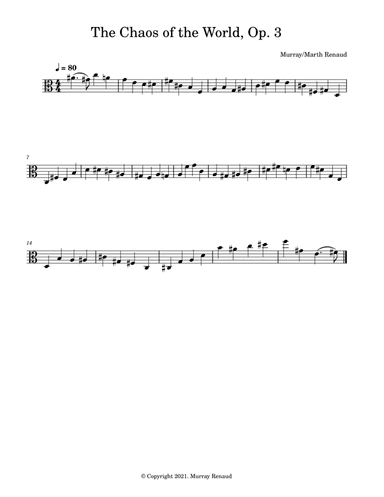 The Chaos of the World