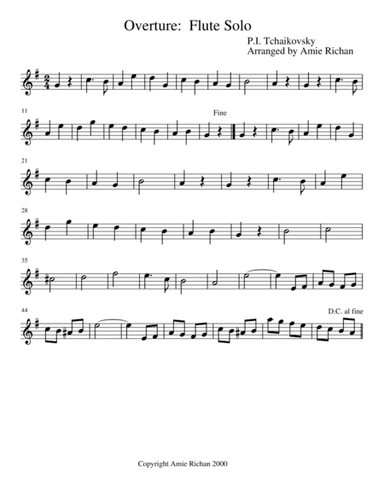 The Flutist's Nutcracker (arr. Amie Richan)