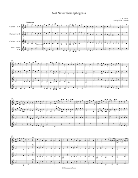 Not Never (arr. Nick Lacanski)