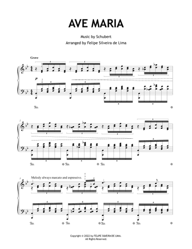 Ave Maria (arr. Felipe Silveira de Lima)