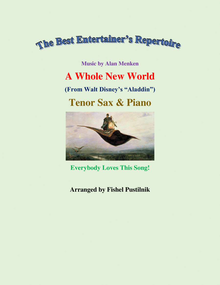 A Whole New World (arr. Fishel Pustilnik)