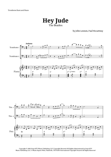 Hey Jude (arr. Langanho)