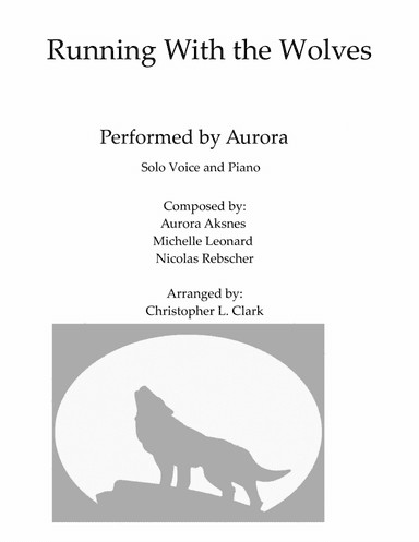 Running With The Wolves (arr. Christopher L. Clark)