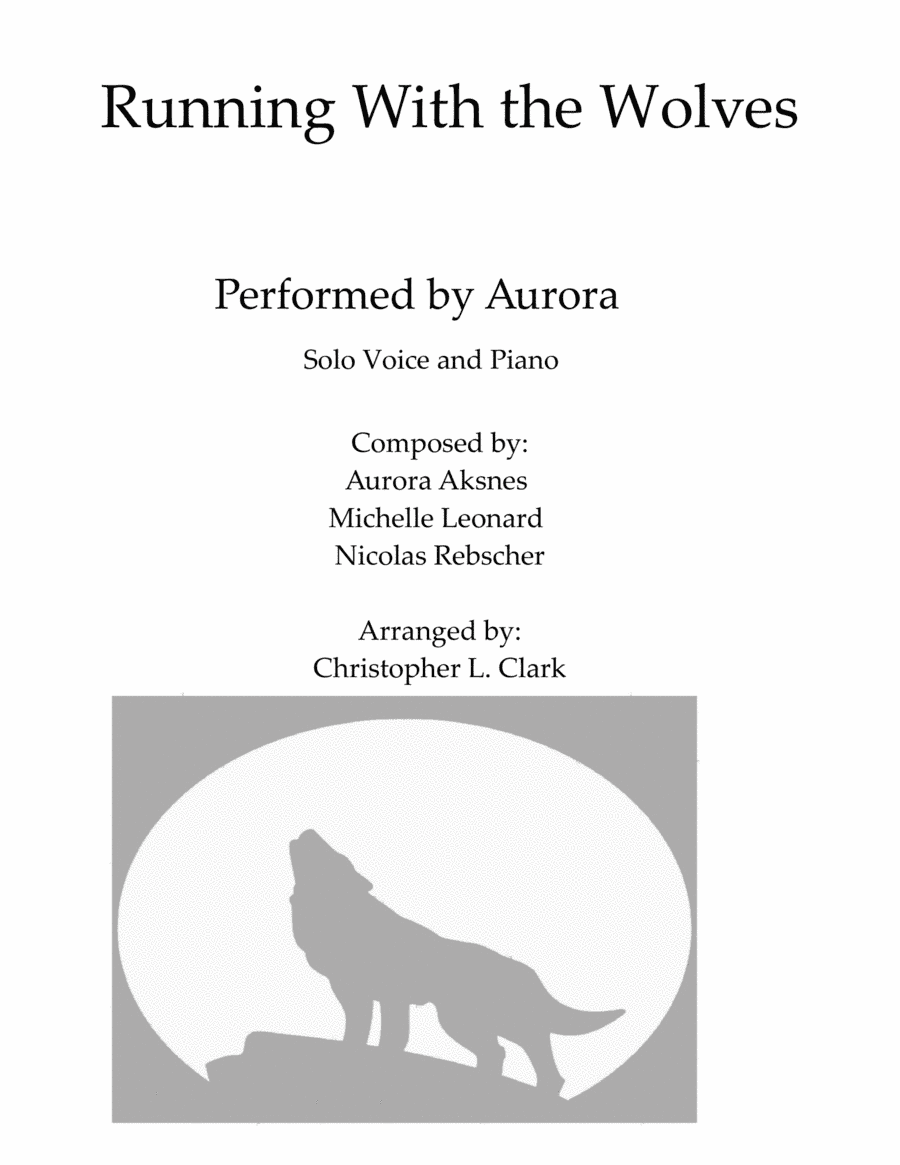 Running With The Wolves (arr. Christopher L. Clark)