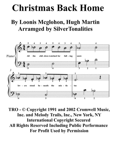 Christmas Back Home (arr. SilverTonalities)