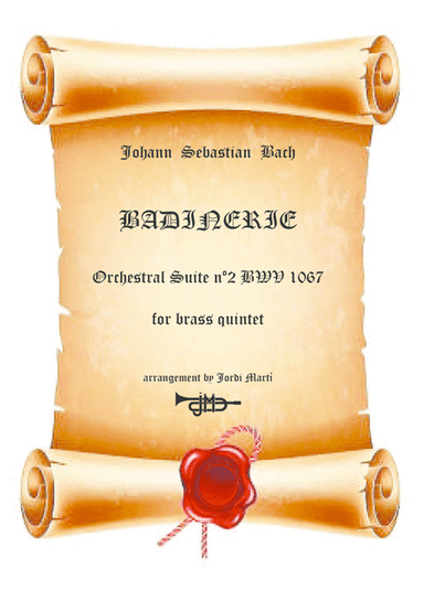 Badinerie - Orchestral suite nº 2 BWV 1067 - brass quintet- (arr. JORDI MARTI)
