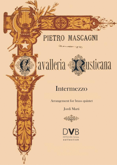 Cavalleria rusticana -intermezzo- (arr. JORDI MARTI)