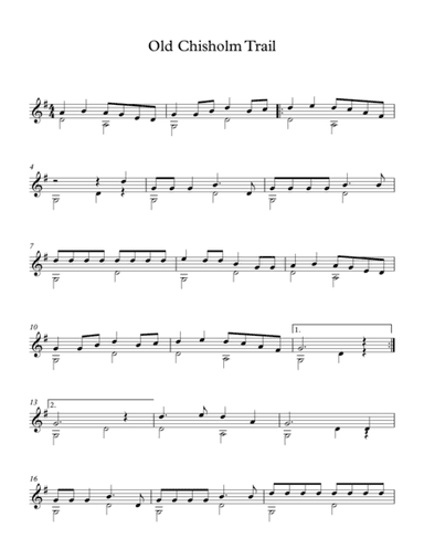 Old Chisholm Trail - American Traditional Song (arr. Milan Mitic)