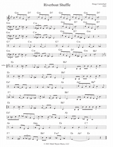 Riverboat Shuffle (arr. Mark W. Huxhold)