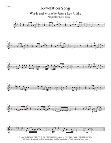 Revelation Song (arr. Kevin Busse)