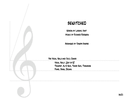 Bewitched (arr. Joe Hasper)