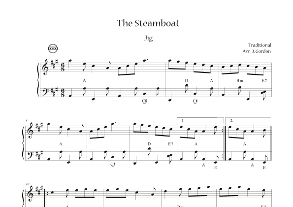 The Steamboat (arr. Julia Gordon)