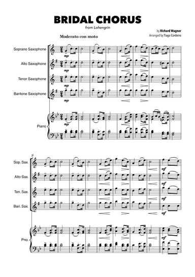 Bridal Chorus (arr. Tiago Cordeiro)