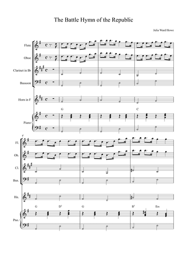 The Battle Hymn of the Republic (arr. Alex Nunes Rodrigues)