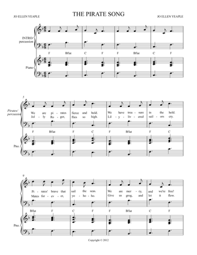 The Pirate Song