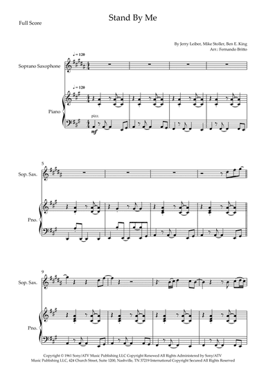 Stand By Me (arr. Fernando Britto)