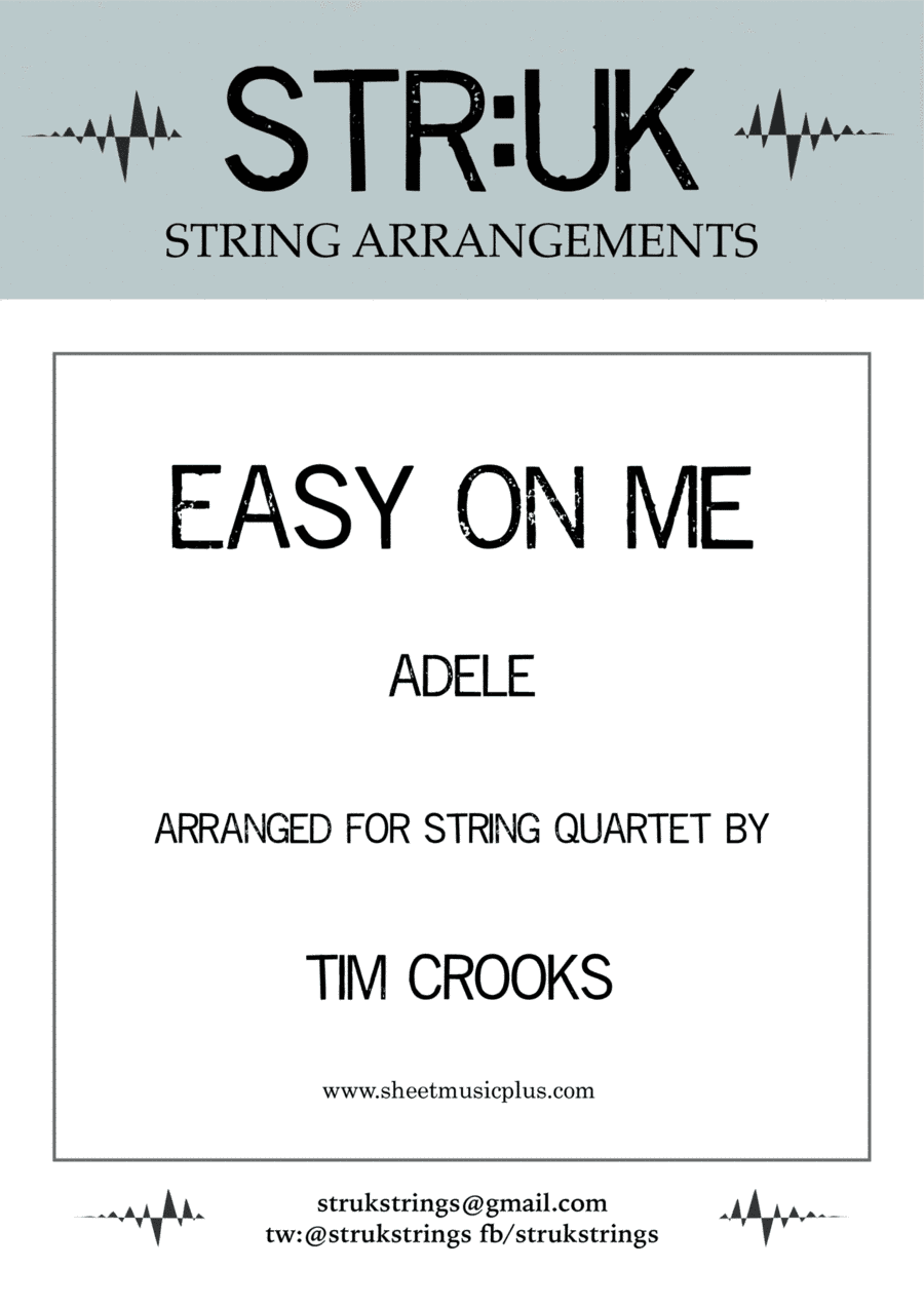 Easy On Me (arr. Tim Crooks)