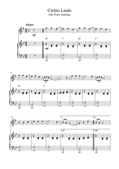 Cielito Lindo (My Pretty Darling) (arr. Kaiserin Rebecca)