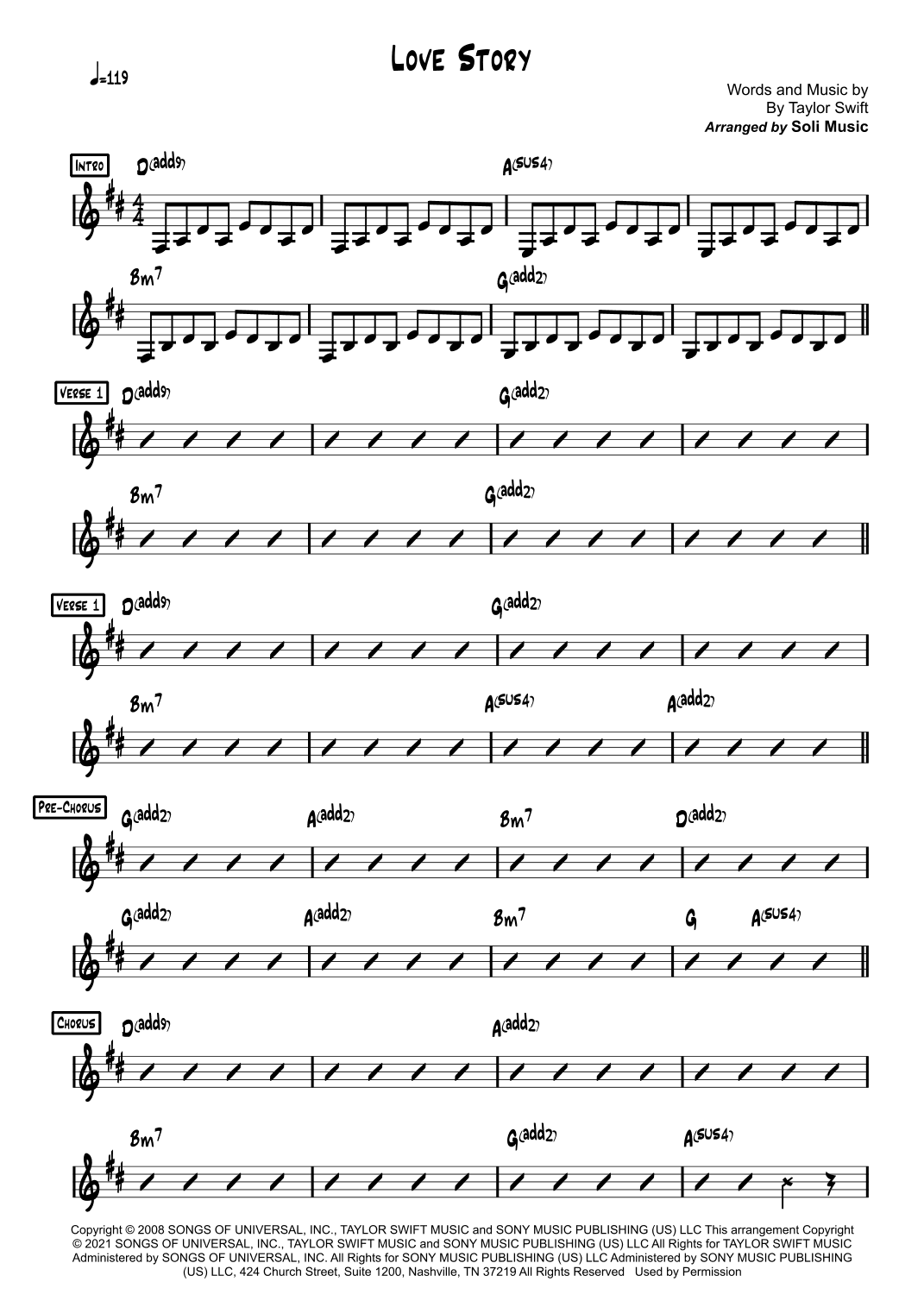 Love Story (arr. Soli Music)