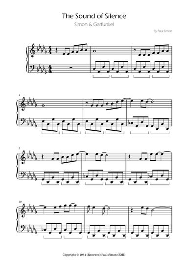 The Sound Of Silence (arr. Ygor Nunes)