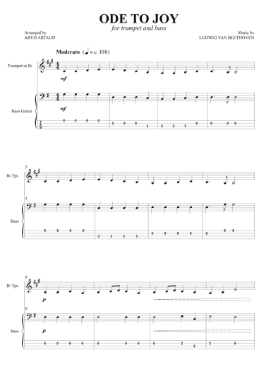 Ode to Joy (arr. Art.o Artaud)