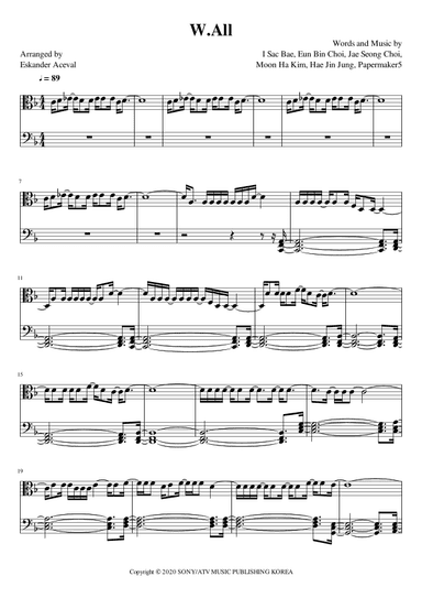 W All (arr. Eskander Aceval)