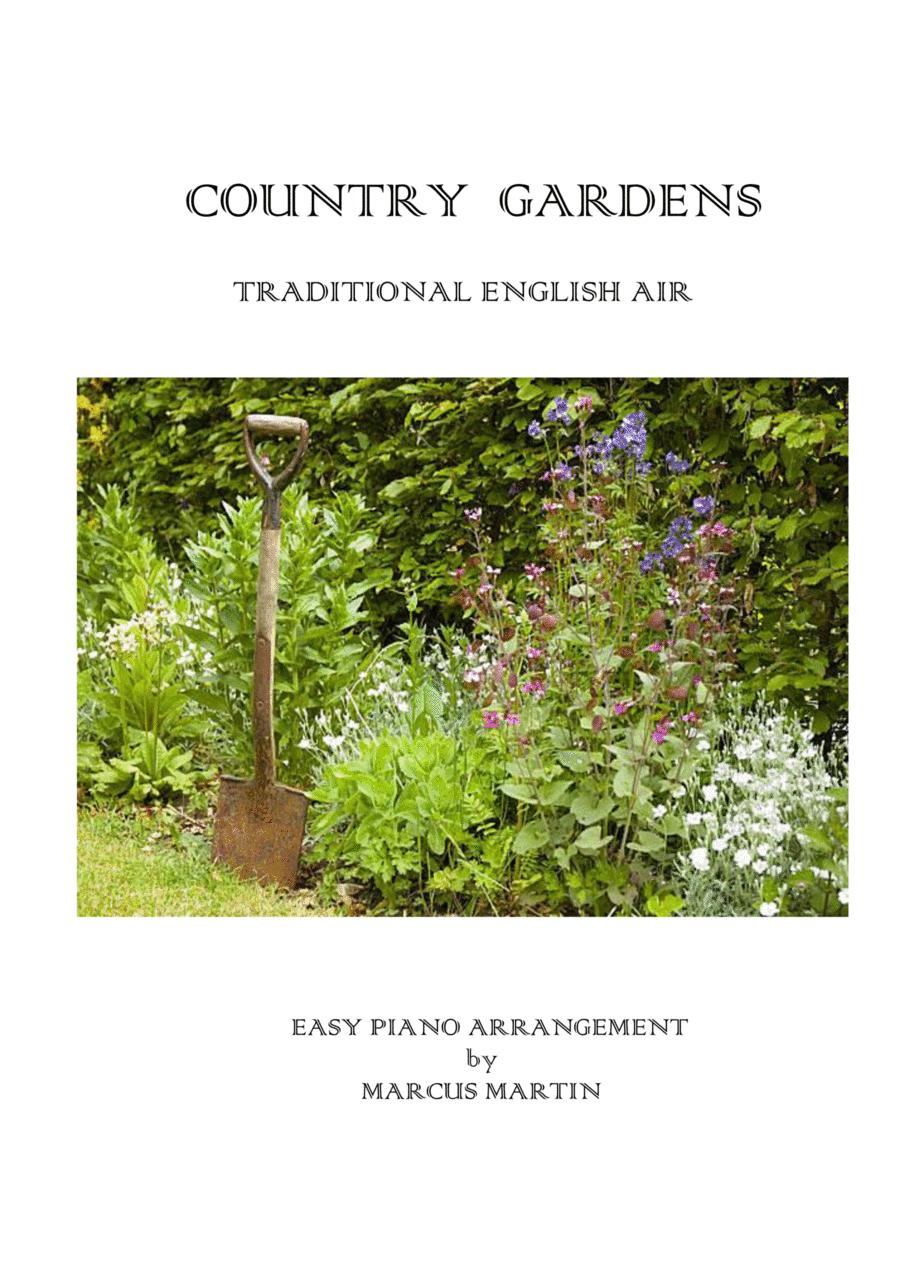 Country Gardens - Traditional English Air for Very Easy Piano (arr. Marcus Martin)