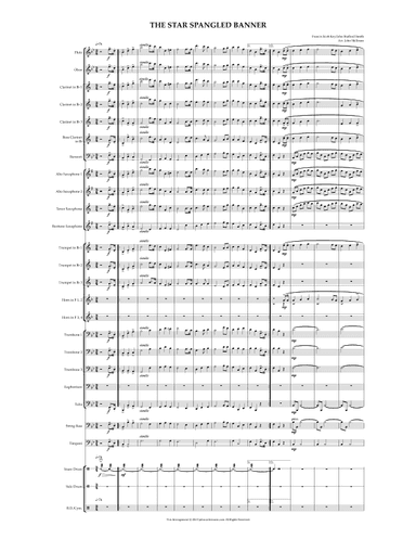 The Star Spangled Banner (arr. John C Skillman)