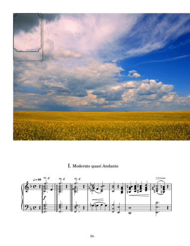 Sonata pour Piano et Violoncelle, in F major, Piano Part (arr. Zellev)