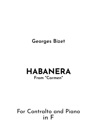 Habanera (arr. Jireh J.)