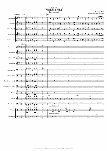 Mambo Swing (arr. Daryl McKenzie)