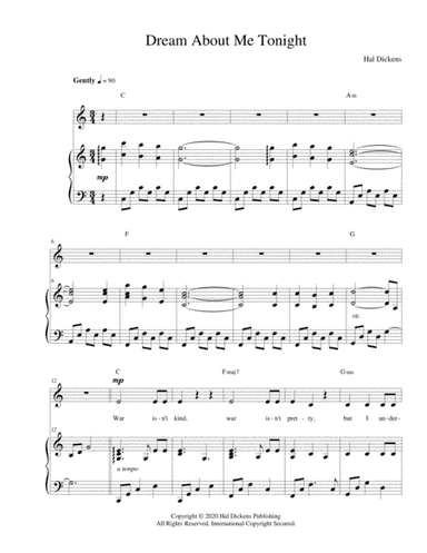 Dream About Me Tonight