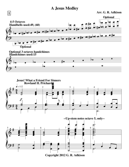 A Jesus Medley (arr. G. R. Adkison)