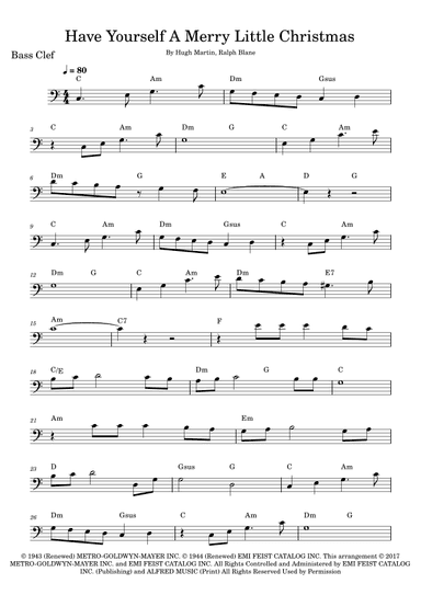 Have Yourself A Merry Little Christmas (arr. Fabio Eduardo de Oliveira)
