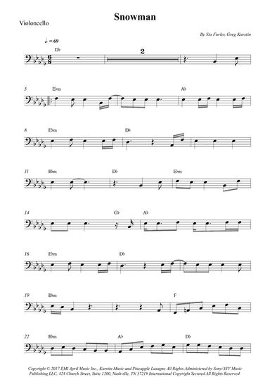 Snowman (arr. Wesley S. SIlva)