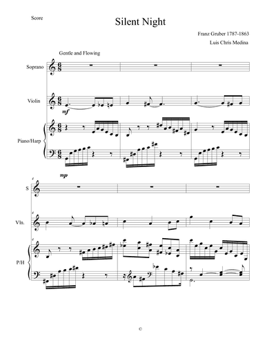 Silent Night (arr. Luis Chris Medina)