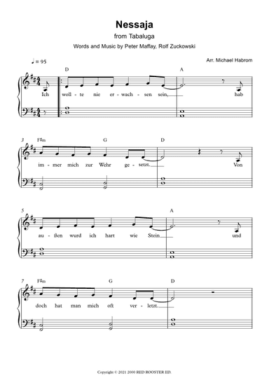 Nessaja (arr. Michael Habrom)