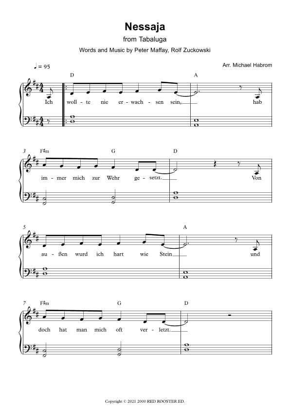 Nessaja (arr. Michael Habrom)