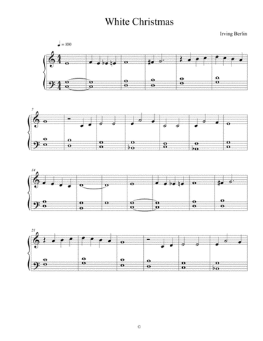White Christmas (arr. leamusic)