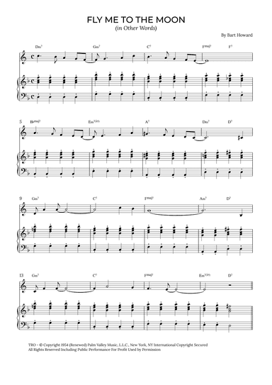 Fly Me To The Moon (in Other Words) (arr. Alex Nunes Rodrigues)