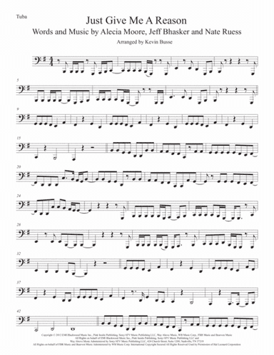 Just Give Me A Reason (arr. Kevin Busse)