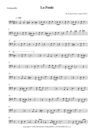La Foule (arr. Wesley S. SIlva)