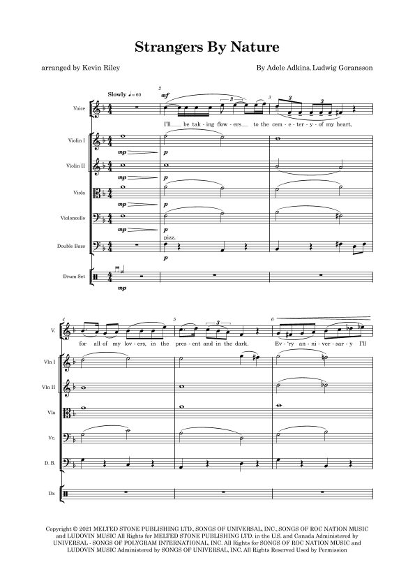 Strangers By Nature (arr. Kevin Riley)