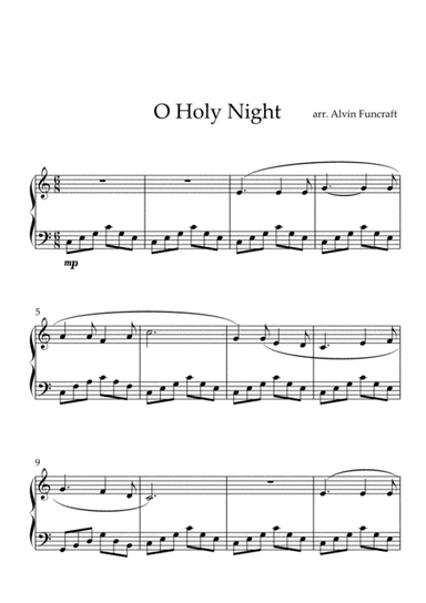 O Holy Night / Alvin Funcraft (arr. Alvin Funcraft)