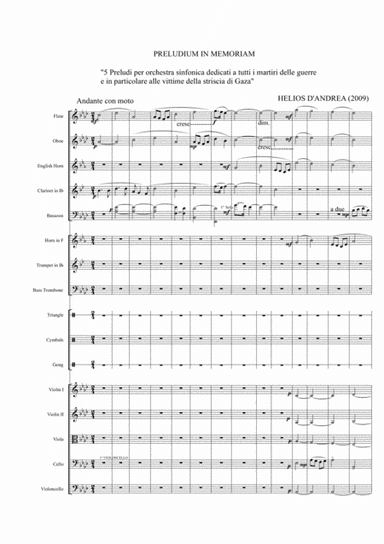 Preludium in memoriam n. 1