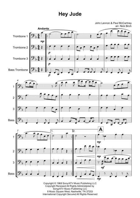 Hey Jude (arr. Nick Birch)