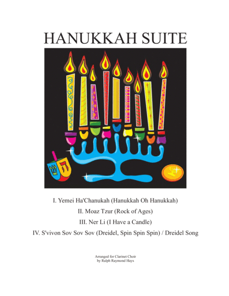 Hanukkah Suite (for clarinet choir) (arr. Ralph Raymond Hays)