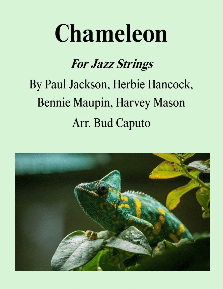 Chameleon (arr. Bud Caputo)