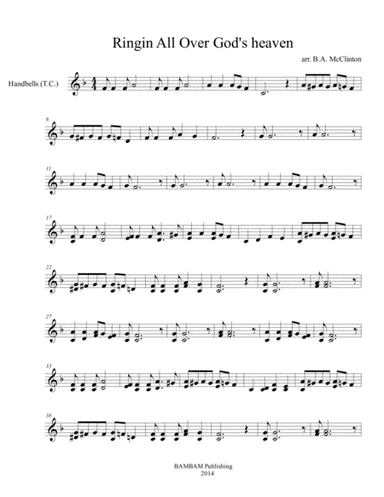 Ringing All Over God's Heaven (arr. Rev. Brian A McClinton)